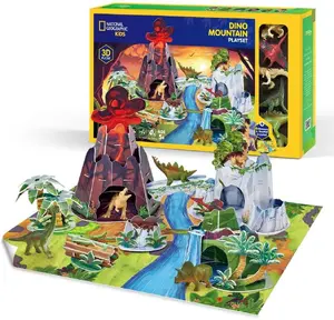 Cubicfun 3D Dino Mountain Puzzle