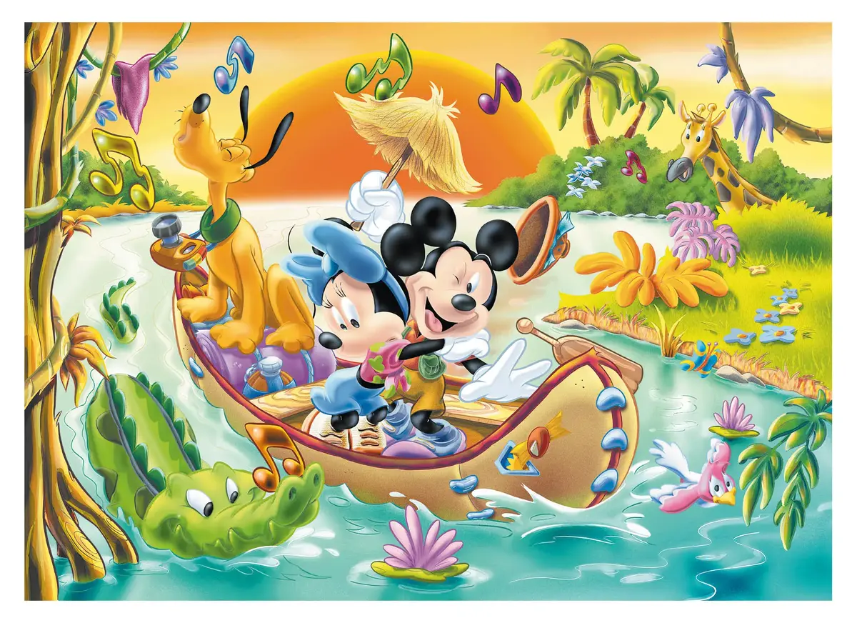 Lisciani Mickey Mouse 60-Piece Jigsaw Puzzle Photo 2