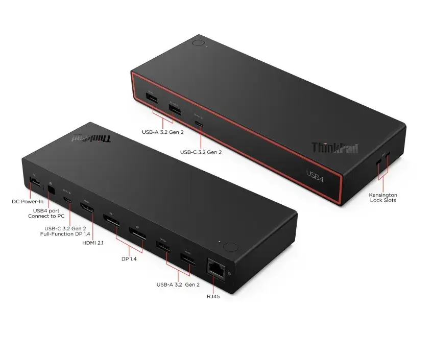 Док-станция Lenovo ThinkPad USB4 Dock 5000 Photo 10