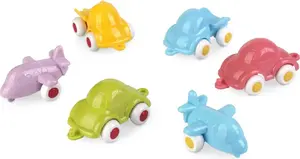 Viking Toys Pojazdy Mini Chubbies Fun colors 3szt. różne kolory