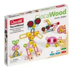 Quercetti Techno Wood Premium Construction Set Figure