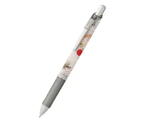 Lodīšu pildspalva PENTEL ENERGEL NATURE, 0,7 mm, zvirbulis, zila