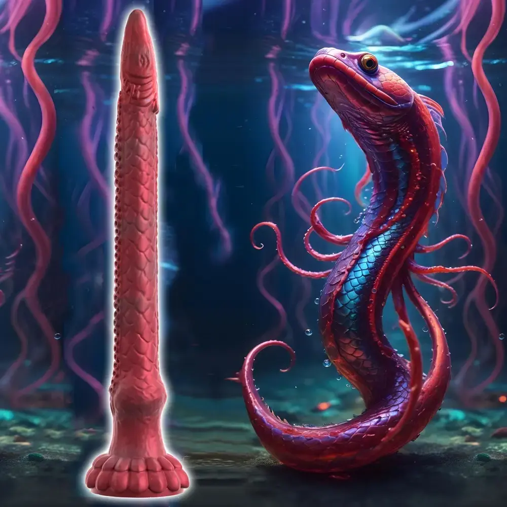 Beasty Cocks The Enormous Eel Silicone Dildo Photo 13