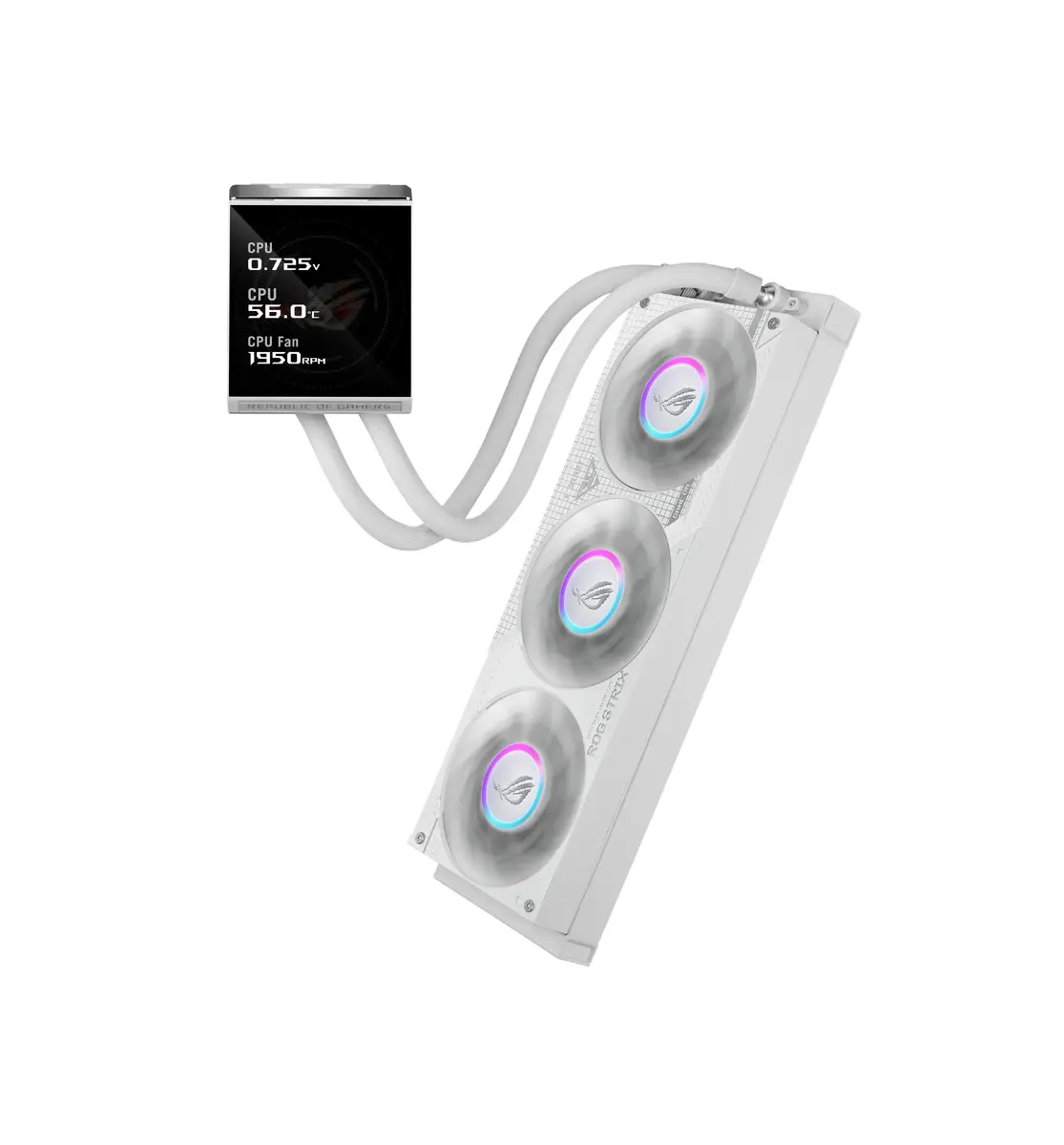 ASUS ROG Strix LC IV 360 ARGB LCD White Edition Liquid Cooler Photo 5