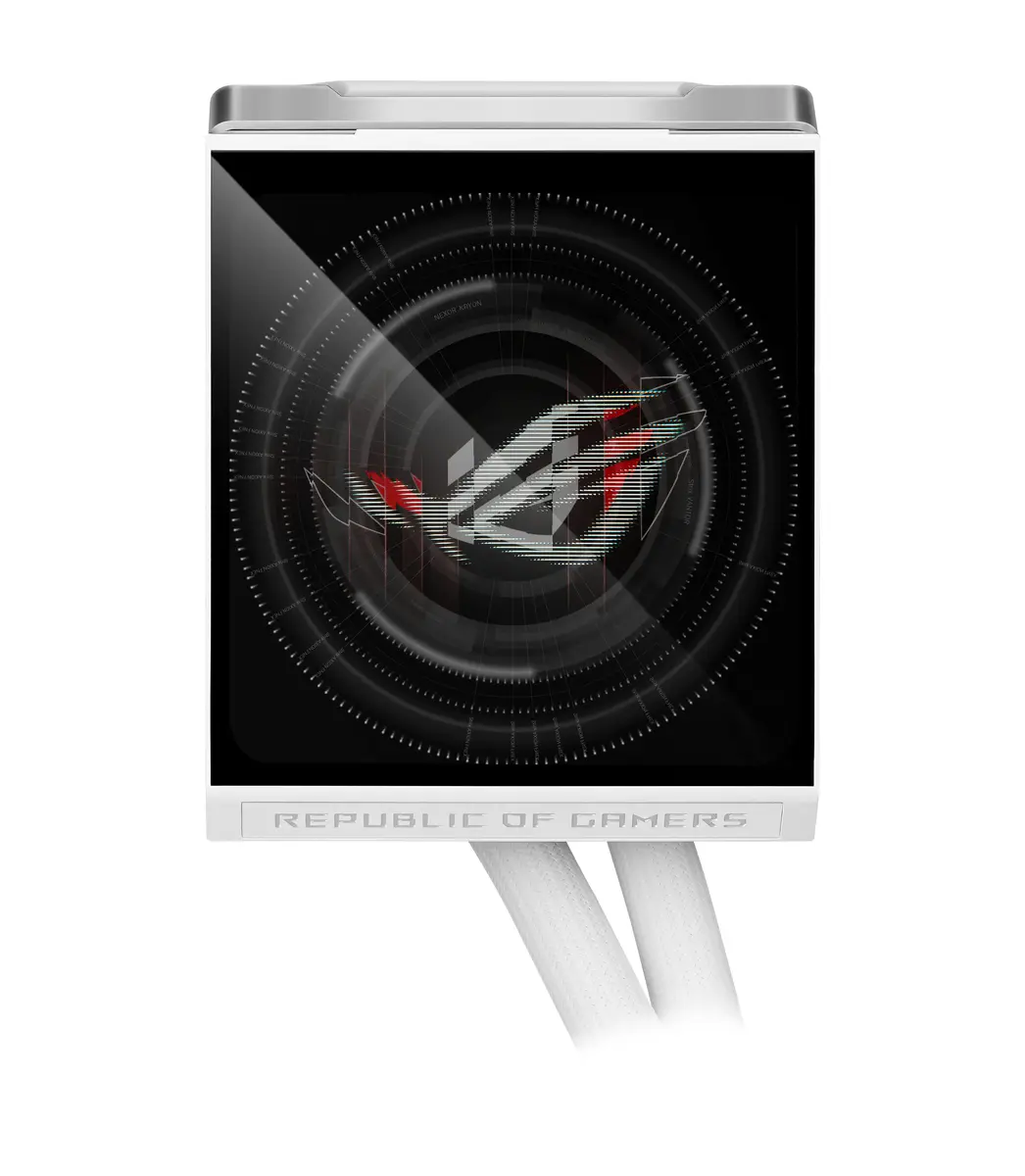 ASUS ROG Strix LC IV 360 ARGB LCD White Edition Liquid Cooler Photo 8