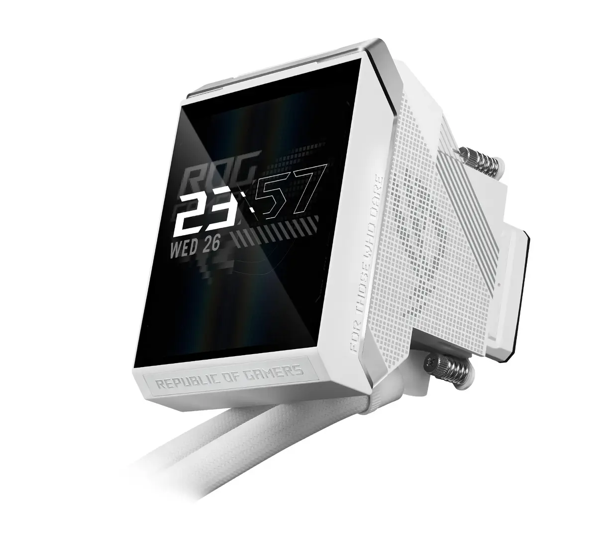 ASUS ROG Strix LC IV 360 ARGB LCD White Edition Liquid Cooler Photo 10