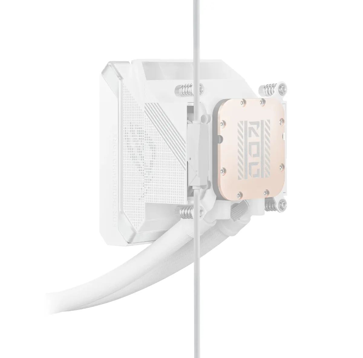 ASUS ROG Strix LC IV 360 ARGB LCD White Edition Liquid Cooler Photo 13