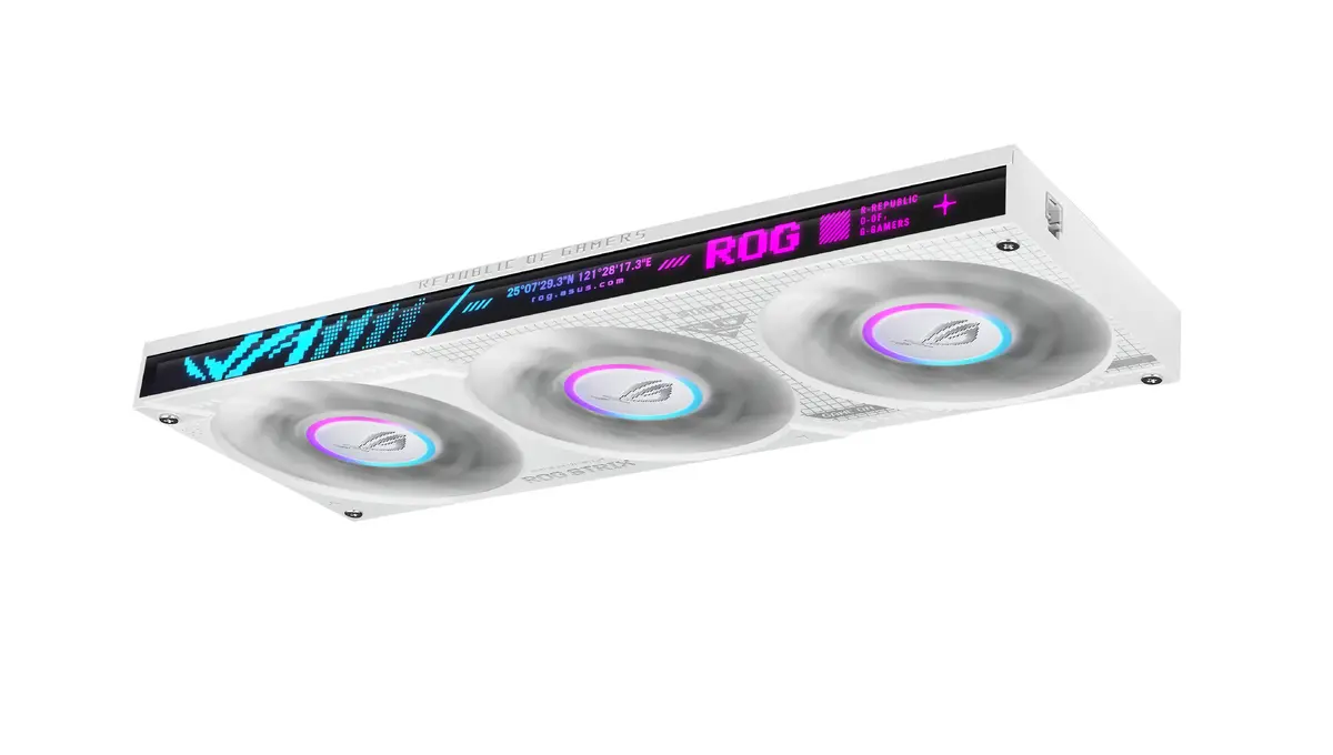 ASUS ROG Strix LC IV 360 ARGB LCD White Edition Liquid Cooler Photo 18