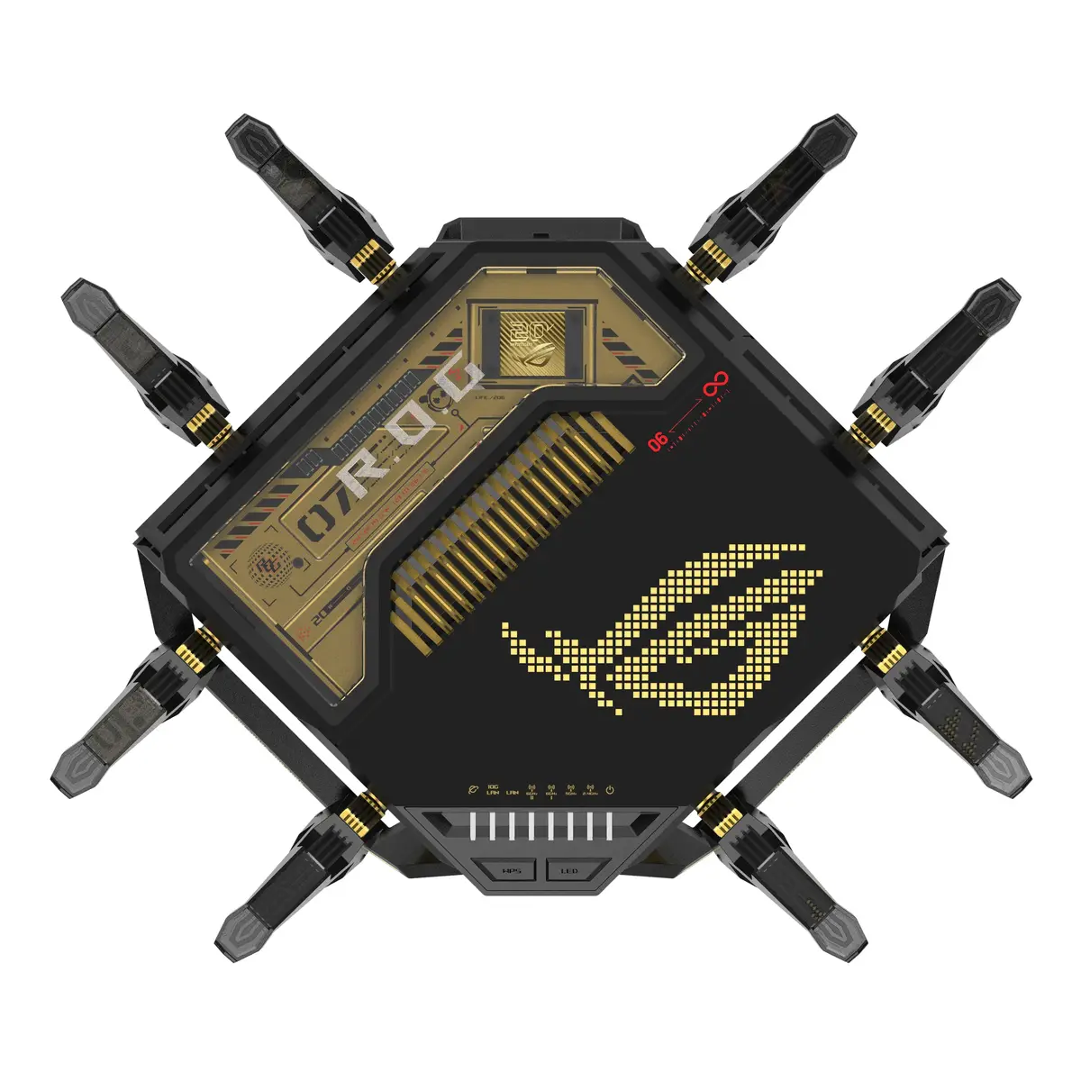 Asus ROG Rapture GT-BE98 Wi-Fi 7 Quad-band Wireless Router Photo 3