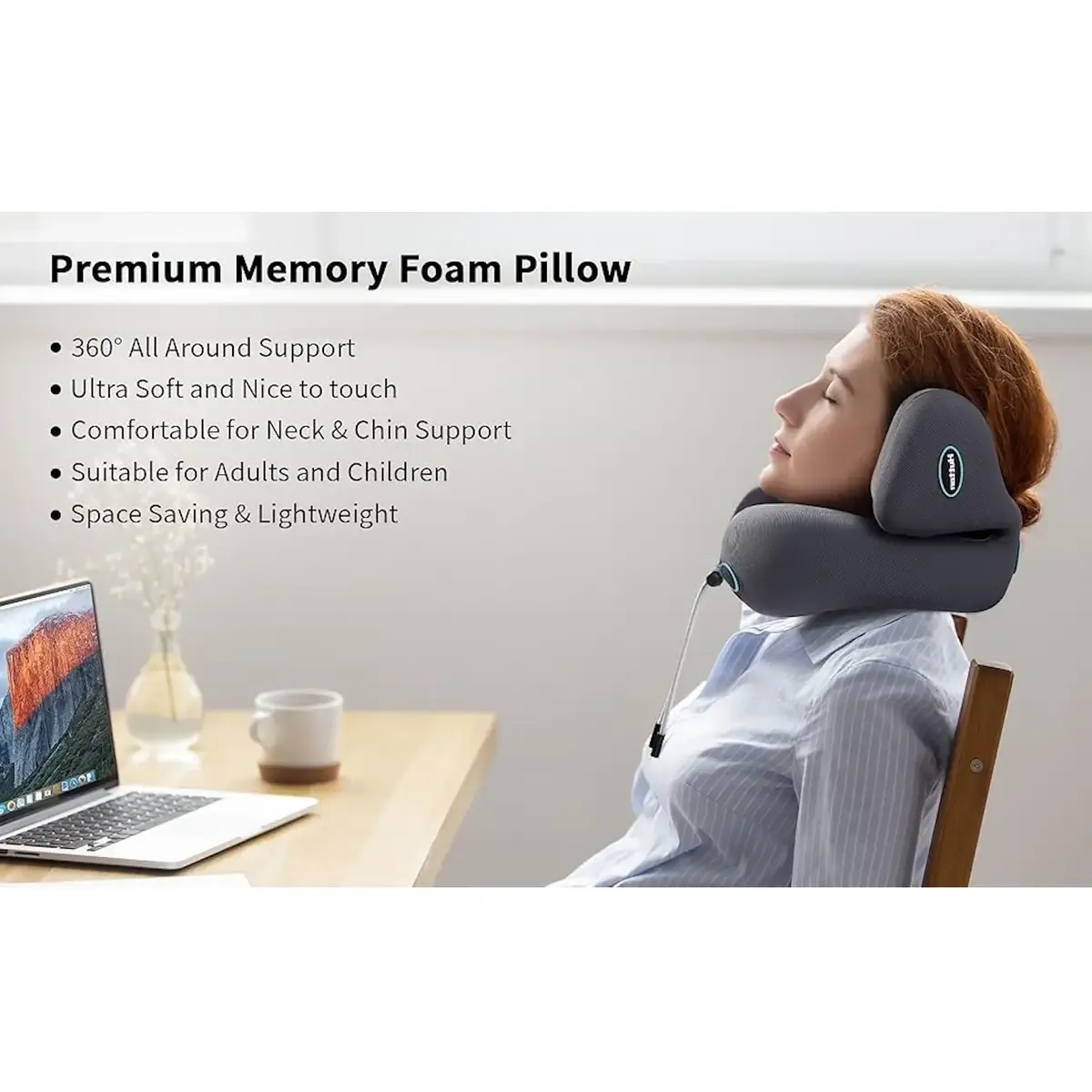 Riff Travel Pillow with ANC Photo 8
