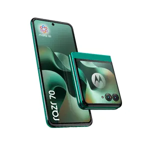 Смартфон Motorola razr 70, 6.9 дюйма, 8 ГБ ОЗУ, 256 ГБ ПЗУ, 5G, Dual SIM, Android 16.0, темно-зеленый