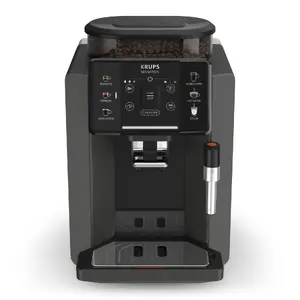 Кофемашина Krups Sensation C50 EA9108 полностью автоматическая, объем резервуара для воды 1.7 л, встроенная кофемолка, мощность 1450 Вт