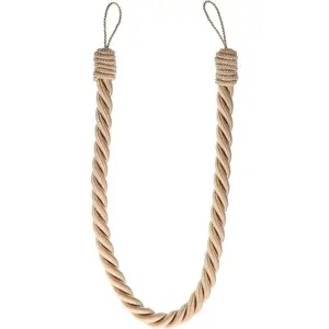 Luance COT Curtain Rope, 1.6 cm, Champagne