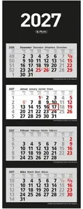 Herlitz 4-Month Wall Calendar 2027