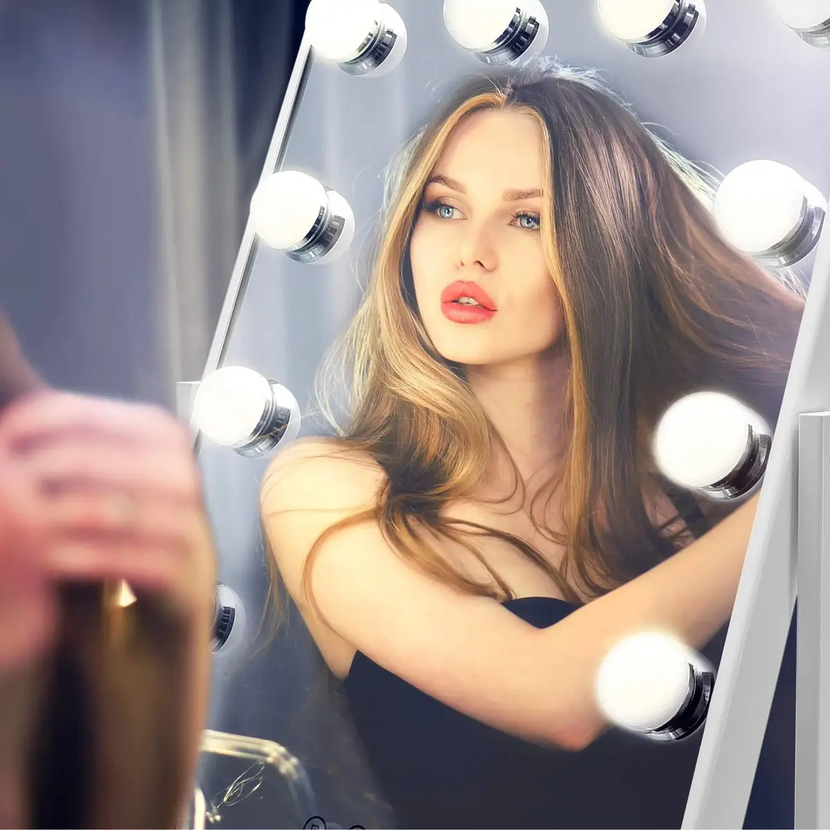 Косметическое зеркало Rio MMHD-EU Hollywood Glamour Photo 8