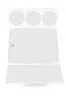Rio MMFS Freestanding Rectangular Makeup Mirror Photo 2