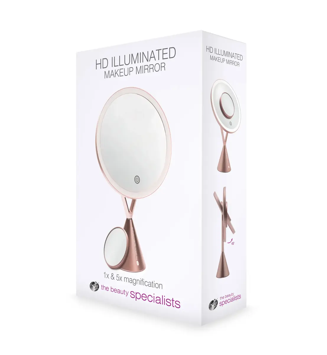 RIO MMCO-EU/1,4 Freestanding HD Illuminated Makeup Mirror Photo 6