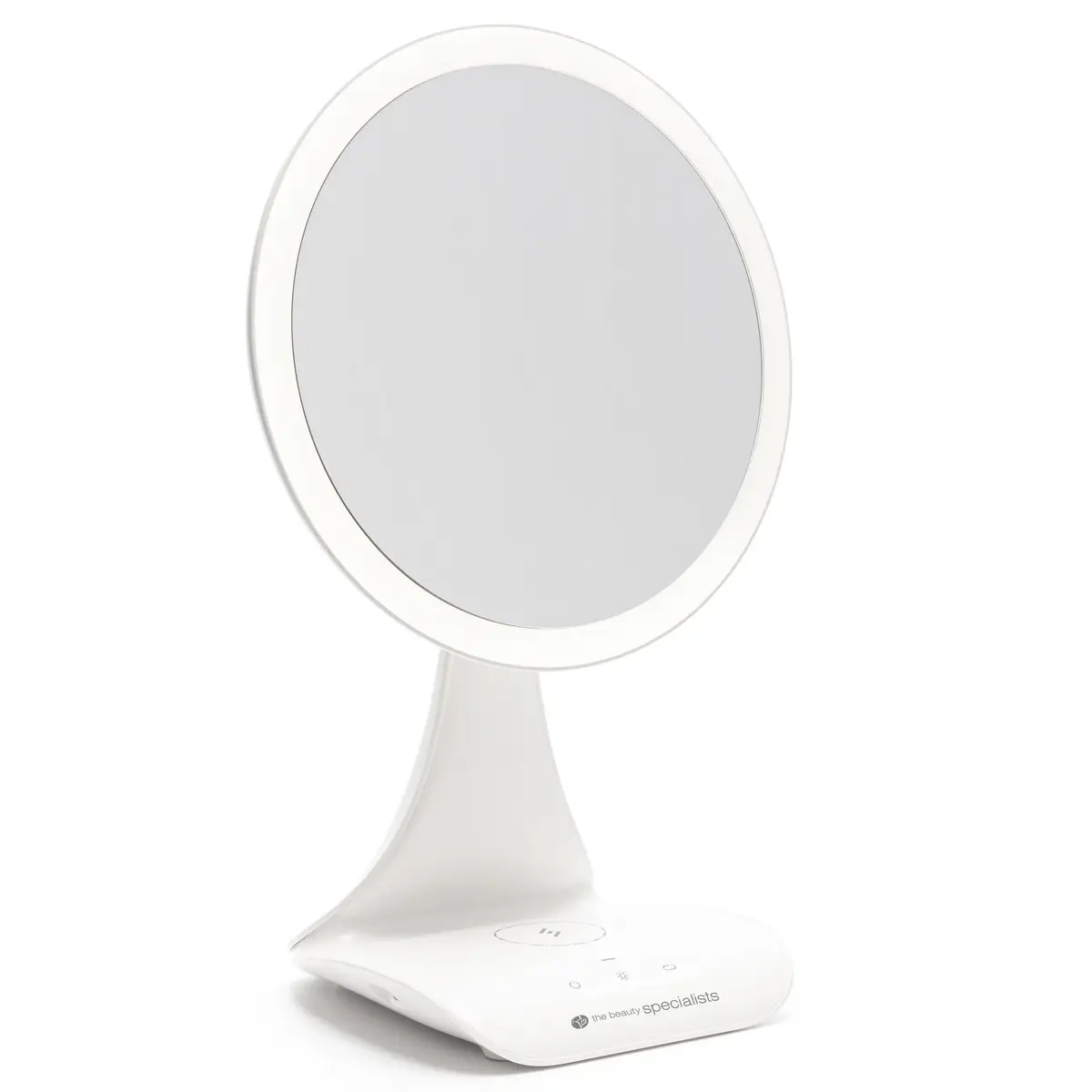 Rio MMWC Freestanding Round LED Makeup Mirror Photo 2