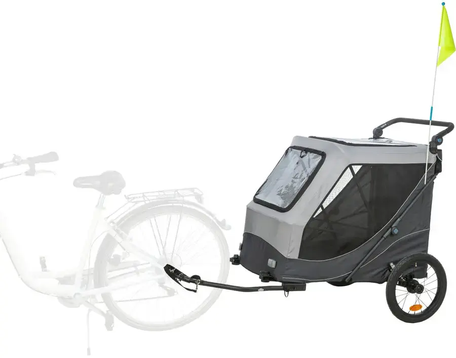 Trixie 12799 Foldable Bicycle Trailer for Dogs Photo 3