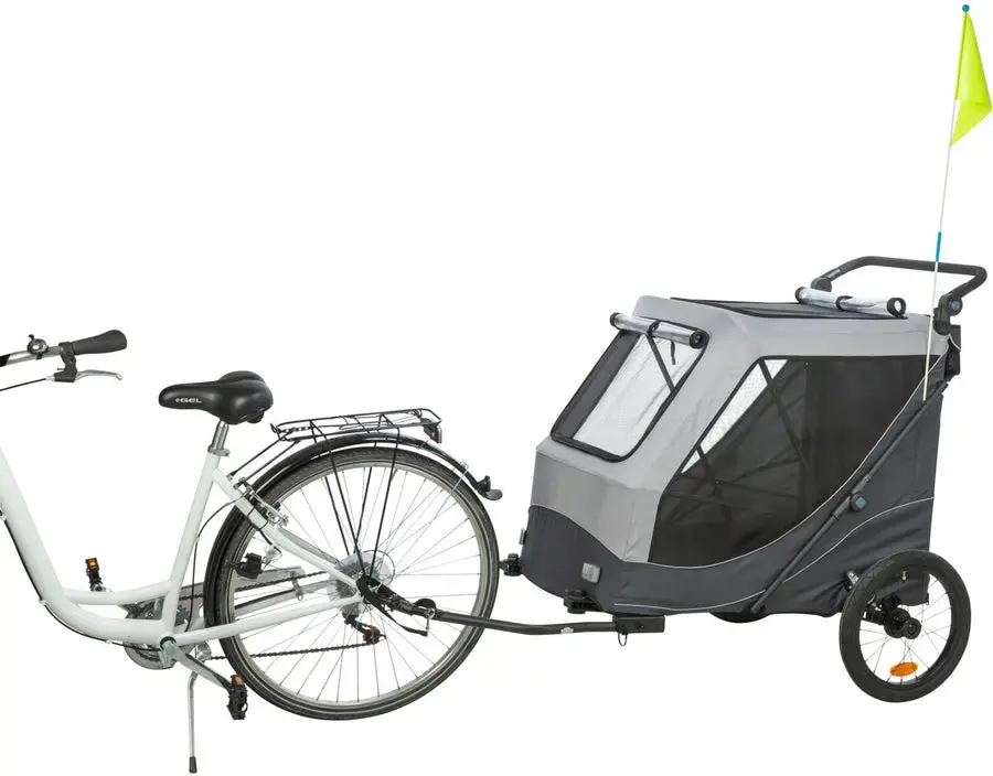 Trixie 12799 Foldable Bicycle Trailer for Dogs Photo 4