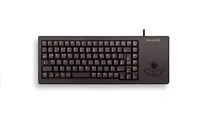 Cherry G84-5400LUMES Mini Wired Keyboard with USB Interface, Black