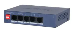 Dahua Technology CS4005-4GT-36 tīkla pārslēgs Vadīts L2 Gigabit Ethernet (10/100/1000) Power over Ethernet (PoE) Uzstādīšana uz galda/sienas Zils