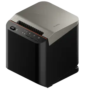 Sunmi NT320, kompatibel mit C14004118 & C14004119, Thermopapier, Bonrolle, 8 Punkte/mm (203dpi), Cutter, Scanner (2D), USB-C, Ethernet Bondrucker, Thermodirekt, Thermopapier, Bonrolle, Auflösung: 8 Punkte/mm (203 dpi), Medienbreite (max): 38-70/80 mm, Druckbreite (max.): 76 mm, Rollendurchmesser (max.): 80mm, 150 mm/Sek, Cutter, Gap Sensor, Scanner (2D), Anschluß: USB-C, Ethernet (C04050007)