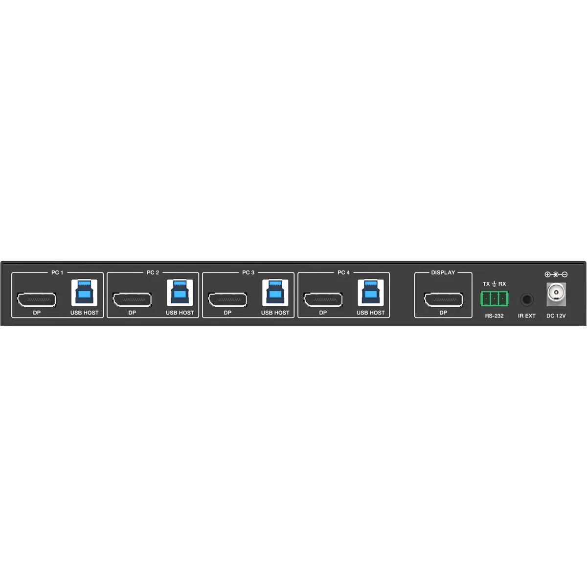 InLine 57885J 4-Port KVM Switch with DisplayPort and USB 3.2 Photo 5