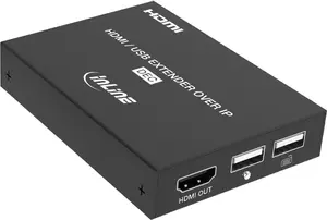 InLine® KVM Extender over IP, HDMI Full-HD, 150m, Empfänger (RX) (57885L)