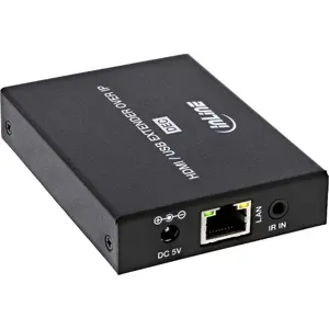 InLine 57885L Приемник KVM-удлинителя проводной HDMI USB черный