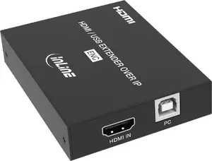 InLine® KVM Extender over IP, HDMI Full-HD, 150m, Sender (TX) (57885M)