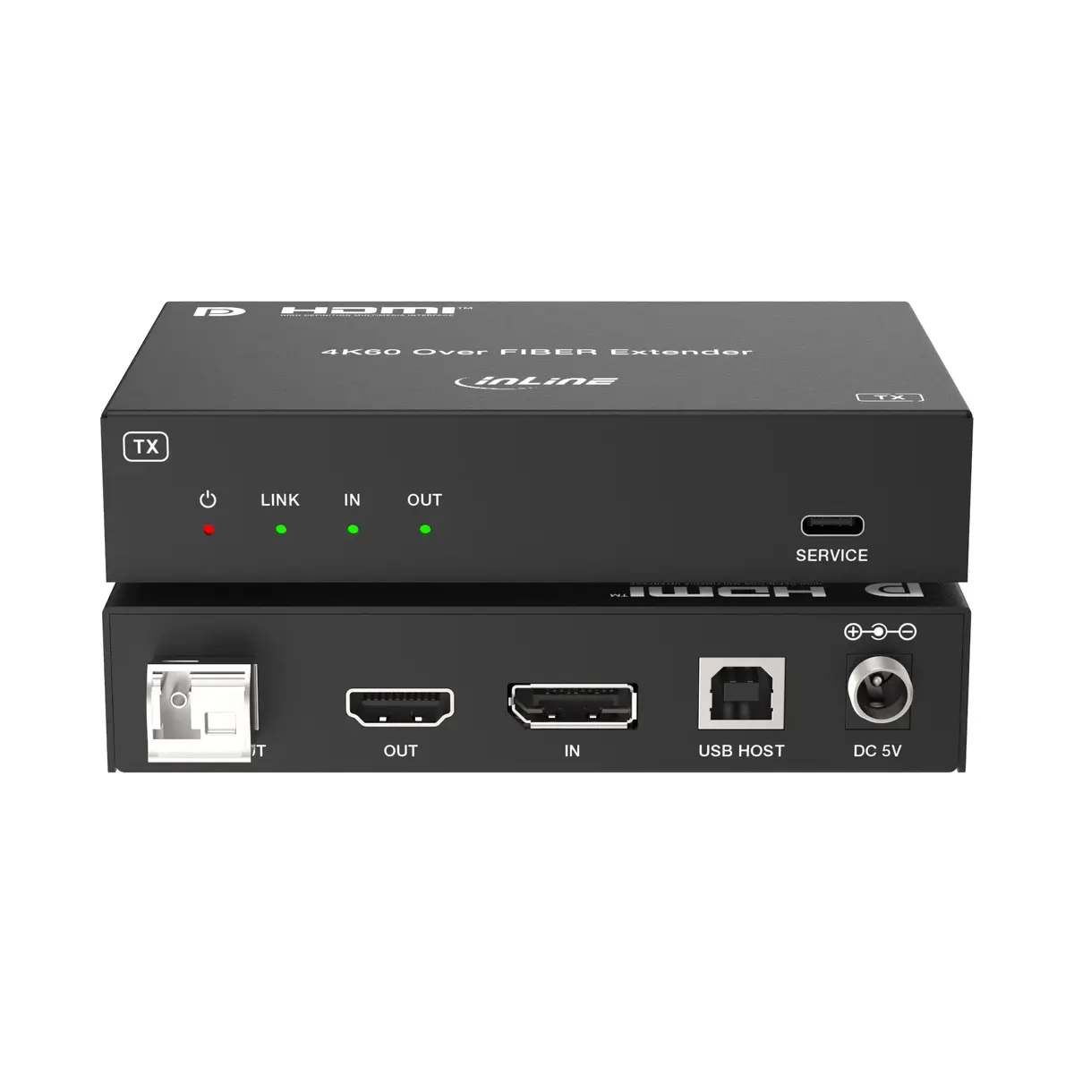InLine 57885O KVM Extender DisplayPort 4K Photo 3