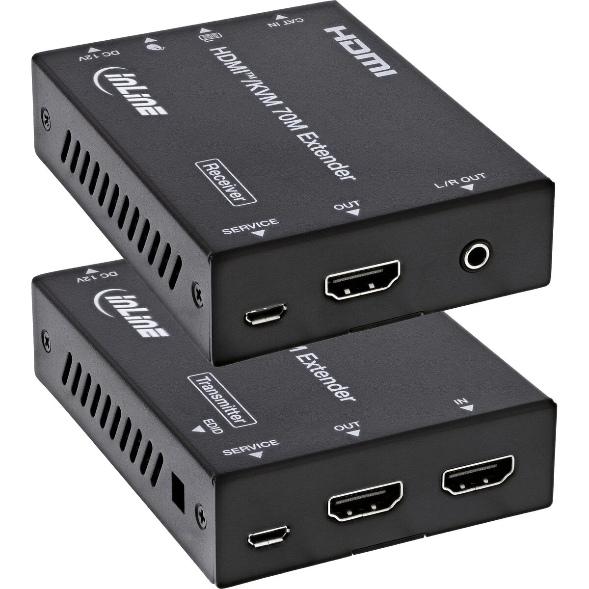 InLine 57885P KVM pagarinātāja raidītāja un