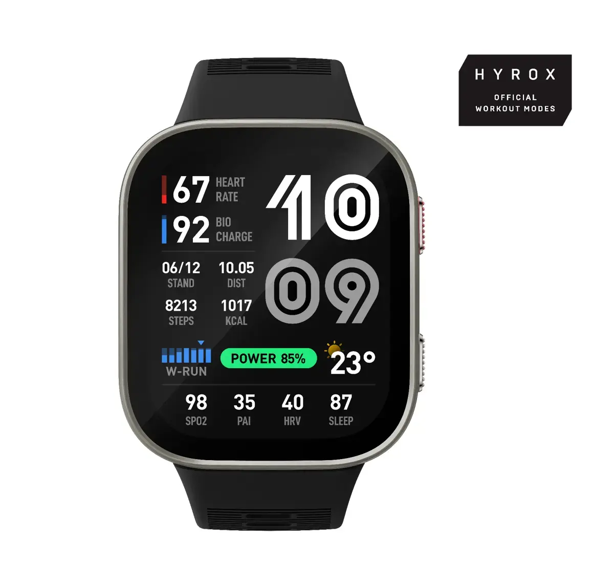 Viedpulkstenis Amazfit Bip Max sudraba Photo 2