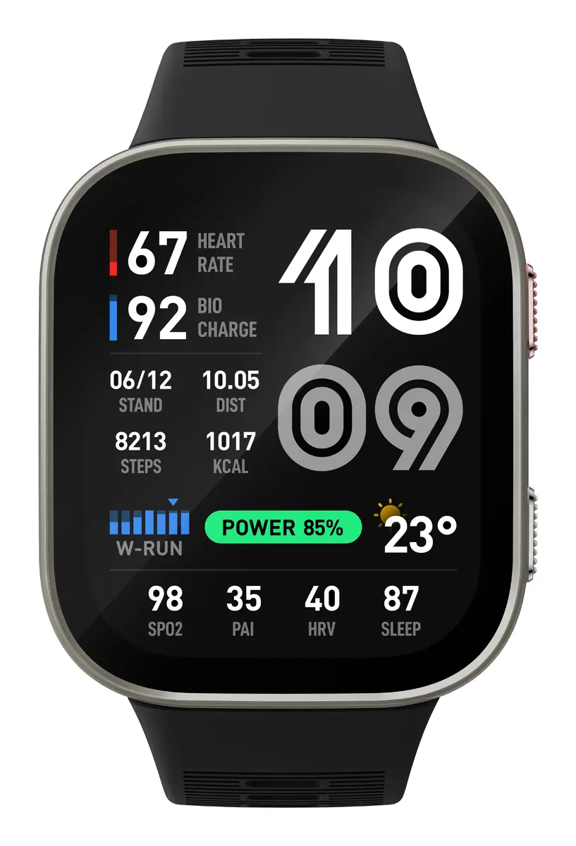 Viedpulkstenis Amazfit Bip Max sudraba Photo 3