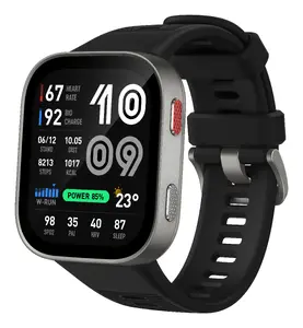 Amazfit Bip Max Smartwatch Silver 2.07" AMOLED Touchscreen Wi-Fi GPS 4GB 550mAh