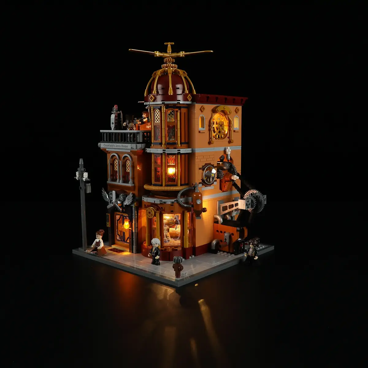 Конструктор Lumibricks Steampunk Flying Club Photo 2