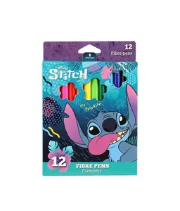 Disney Stitch Felt-Tip Pens, 12-Piece Set
