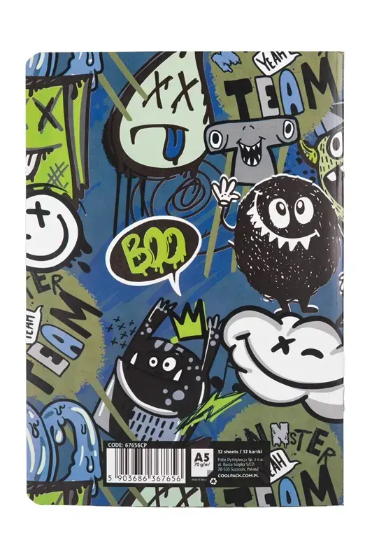 Cool Pack Monster Team Notebook A5 Photo 3