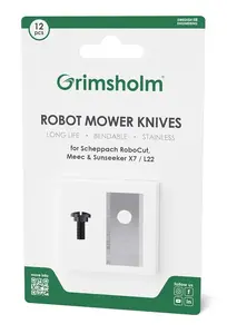 Blades for robots Grimsholm Sunseeker 1190, 12 pcs