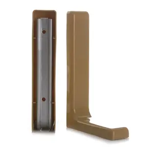 Bolis Italia A018 Shelf Holder, 180x114 mm, Light Brown, 2 Pieces