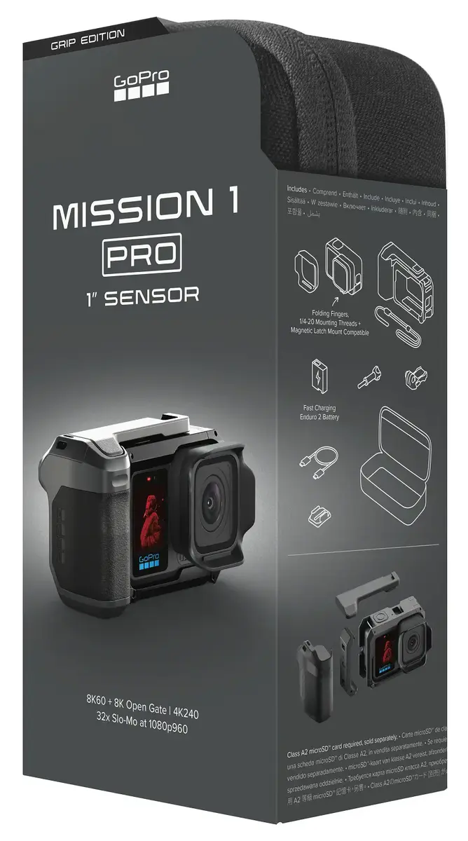 GoPro MISSION 1 PRO Grip Edition Action Camera Photo 10