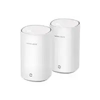 MERCUSYS Halo E27BE WiFi 7 Mesh System, BE3600, Dual-Band, 1x 2.5GbE Port, 2x Gigabit Ports, 2-Pack