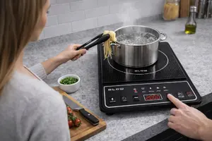 Induction cooker, single-burner, adjustable hob, 2000W, BLOW