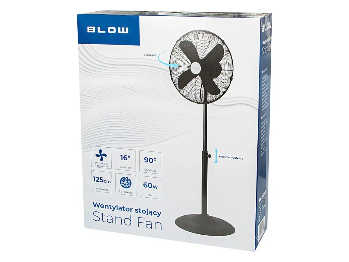BLOW Floor Fan 45cm Copper Gold Photo 6