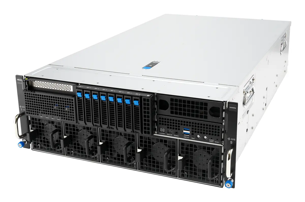 ASUS ESC8000A-E13 Rack 4U Servera korpuss