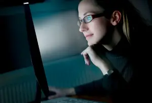 SoftBlue Technology: for comfortable viewing