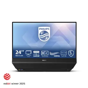 Монитор Philips 24B2D5300/00 23.8 дюйма Full HD IPS с частотой обновления 120 Гц