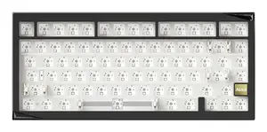 Akko Mineral 01 VIA DIY Keyboard Barebone, Aluminium, Black