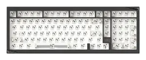 Akko Mineral 02 VIA DIY Keyboard Barebone, Aluminium, Black